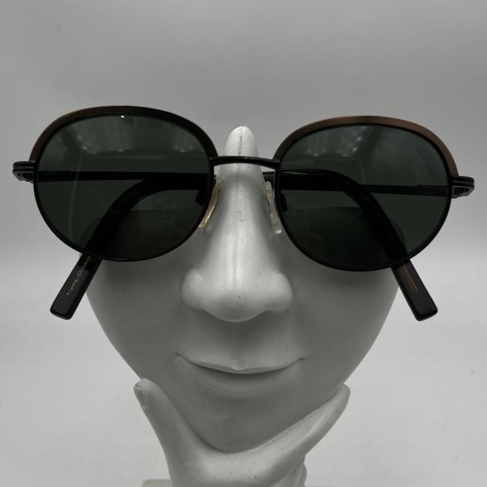 Max Cole Black Bronze Oval Sunglasses Frames
